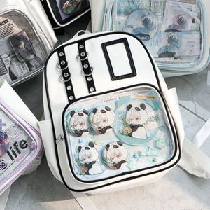 Diseña tu Propio Bolso Ita Transparente de Doble Asa y Gran Capacidad para Estudiantes Universitarios - Product Image 3