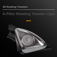 Rhythm 4D Éclairage intérieur automatique 64 couleurs Sync Plug 'n Play Protocole OEM Haut-parleur de Tweeter rotatif pour Honda Accord