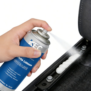 <span class=keywords><strong>Spray</strong></span> Lubrificante al Grasso di Litio Bianco KEC 400ml, Protezione a Lunga Durata Senza Aloni per Parti Metalliche di Auto - Product Image 4
