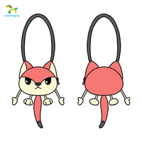 Kawaii gris blanc en peluche chat sac à dos mignon peluche Animal sac à main pour Cosplay cadeau femmes enfants en gros