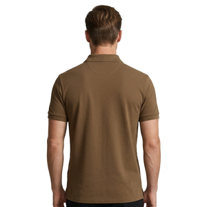 Camisa Casual de Negocios de Manga Corta para Hombre, Tejida, Transpirable, de Nailon y Spandex, Teñida en Color Liso, 200g, Directo de Fábrica, OEM - Product Image 2