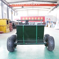 Machine de remplissage de sable pour gazon artificiel avec capacité de charge élevée pour la construction de terrains professionnels