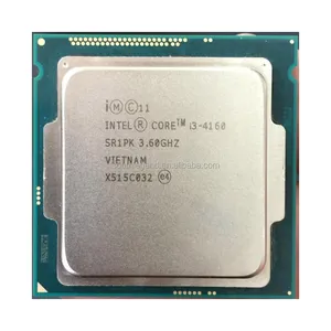 Processeur intel core i3 4130 d'occasion, cpu deuxième main, modèle 4160, en stock