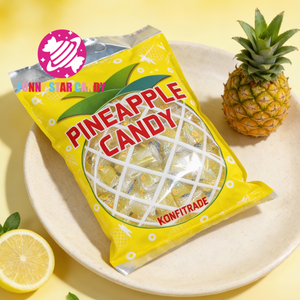 Caramelle all'Ananas Dolci all'Ingrosso, Confezione Personalizzata, Gusto Frutta Tropicale, Caramelle Dure a Forma di Anello - Product Image 6