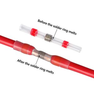 Konektor Kabel Terminal <span class=keywords><strong>Solder</strong></span> Tahan Air dengan Selongsong <span class=keywords><strong>Solder</strong></span> Susut Panas, Kit Konektor Terminal Listrik Berlapis Timah - Product Image 5
