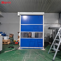 Portes rapides en PVC, porte enroulable automatique, porte à enroulement étanche pour salles blanches ou entrepôts
