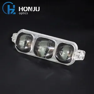 Hochleistungs-Motorrad lampen linse 119*37*36mm LED-Linse Super helle Suv-Kuppel licht linse für Elektroautos