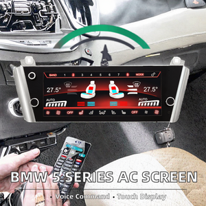 Pantalla climática de CA Digital de 10,25 pulgadas para BMW 5 Series GT F07 2009-2017 Panel de Control de aire acondicionado LCD pantalla táctil TV principal - Product Image 2