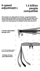 Lunettes intelligentes Rayneo Air 4 Pro avec commande vocale 3G, étanches IPX-5, capture vidéo 4K, compatibilité DP, sans recharge - Product Image 6