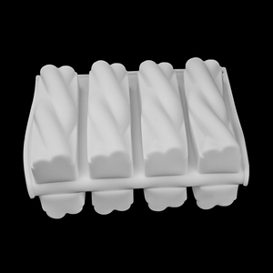 แม่พิมพ์เค้กซิลิโคนทรงบิดเกรดสำหรับทำมูสและมูสอุปกรณ์ทำเค้กระดับพรีเมียม - Product Image 5