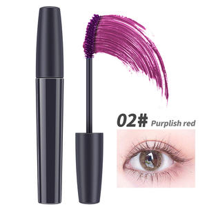 2025 mode Premium épais Mascara étiquette privée cils végétalien facile à enlever longue durée coloré végétalien brun Mascara - Product Image 2