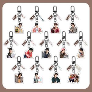 พวงกุญแจอะคริลิคแบบกำหนดเองพร้อมรูปภาพโลโก้ละครไทย LoveSick 2024 ดาราดัง  อะคริลิค BUS TAY Earthmix จี้รูปคนดัง - Product Image 3