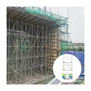 HFSY pabrik langsung Harga Murah kustom plastik formwork Cina dinding perdagangan panel plastik formwork untuk beton