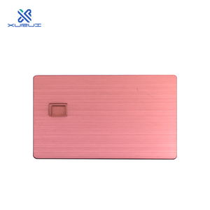 Carte bancaire vierge personnalisable en métal réfléchissant (noir/argent/or rose/arc-en-ciel/or 24 carats) avec fente pour puce - Product Image 3