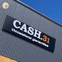 Enseigne LED Personnalisée JAGUARSIGN Fabricant, Enseigne de Magasin Extérieure 3D, Plaque Lumineuse LED, Lettres Lumineuses Commerciales