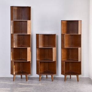 ตู้ไม้ไผ่เข้ามุม5 + ช่องเก็บของโครงสร้างกรอบตู้ห้องนั่งเล่น - Product Image 3