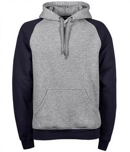 Sudadera con Capucha para Hombre, Diseño Color Block, Manga Raglán, Felpa Francesa, Informal, con Bolsillo Delantero, Corte Regular, para Otoño - Product Image 5