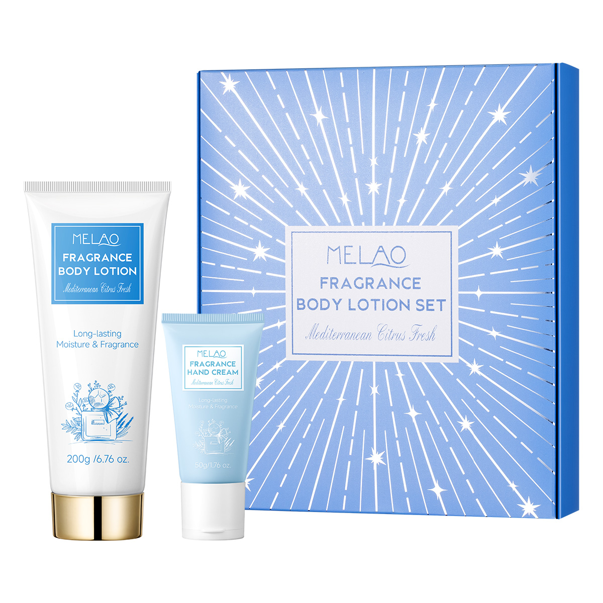 SET DE LOCIÓN CORPORAL PERFUMADA (Cítricos Mediterráneos Frescos)