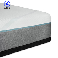 Premium 5-Sterne-Hotel Orthopädische Bettmatratze Online Bestellbar King Queen Size Naturlatex Taschenfederkern Gel-Memoryschaum-Matratze