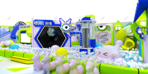 Aire de jeux intérieure de 800 m² pour enfants, design personnalisé d'usine, couleurs éclatantes, mur d'escalade <span class=keywords><strong>Mario</strong></span> attrayant, aire de jeux souple - Product Image 5