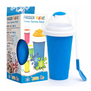 แก้วทำสเลอชี่ แก้วทำน้ำแข็งปั่น ของเล่นสุดเจ๋ง แก้วสเลอชี่วิเศษ ของขวัญคริสต์มาสสำหรับเด็กชาย เด็กหญิง วัยรุ่น นักเรียน - Product Image 1