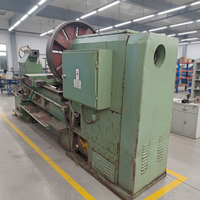Tour à métaux horizontal CNC automatique d'occasion CEM C6132, 10000 mm, 220 V, robuste, avec broche NT40 et 4 stations d'outils