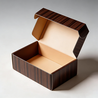 Boîte en carton pliable pour expédition et envoi postal, écologique, durable, naturelle, avec logo personnalisé TongKun