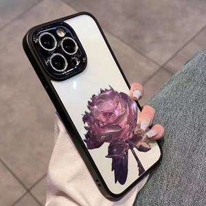 Custodia per <span class=keywords><strong>iPhone</strong></span> <span class=keywords><strong>14</strong></span> Pro Max <span class=keywords><strong>Rosa</strong></span> Cristallo con Protezione per Fotocamera e Schermo con Diamanti, Compatibile con <span class=keywords><strong>iPhone</strong></span> 11 12 13 - Product Image 4