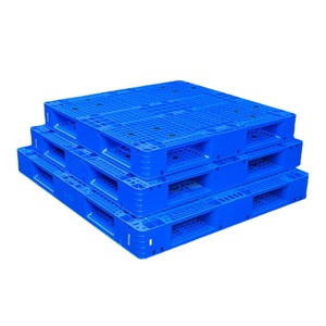พาเลทพลาสติกตาข่ายสองด้าน ขนาด 1200x1000x85 มม. แบบเข้าได้ 4 ทาง รับน้ำหนักมาก สำหรับโรงงาน โลจิสติกส์ และชั้นวางสินค้าซูเปอร์มาร์เก็ต - Product Image 1