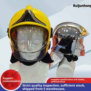 Casque de pompier ignifuge, résistant aux chocs et à la compression, en matériau aramide pour la lutte contre les incendies structurels - Product Image 2