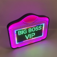 Nouvelle enseigne lumineuse LED programmable à économie d'énergie, contrôlée par application, couleurs personnalisables pour bars de remise des diplômes