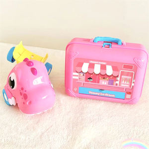 <span class=keywords><strong>Happy</strong></span> Kitchen Toy 3 en 1 juego de cocina autobús de <span class=keywords><strong>juguete</strong></span> comida coche niños divertido juego de simulación maleta helado hamburguesa juego de comida - Product Image 2