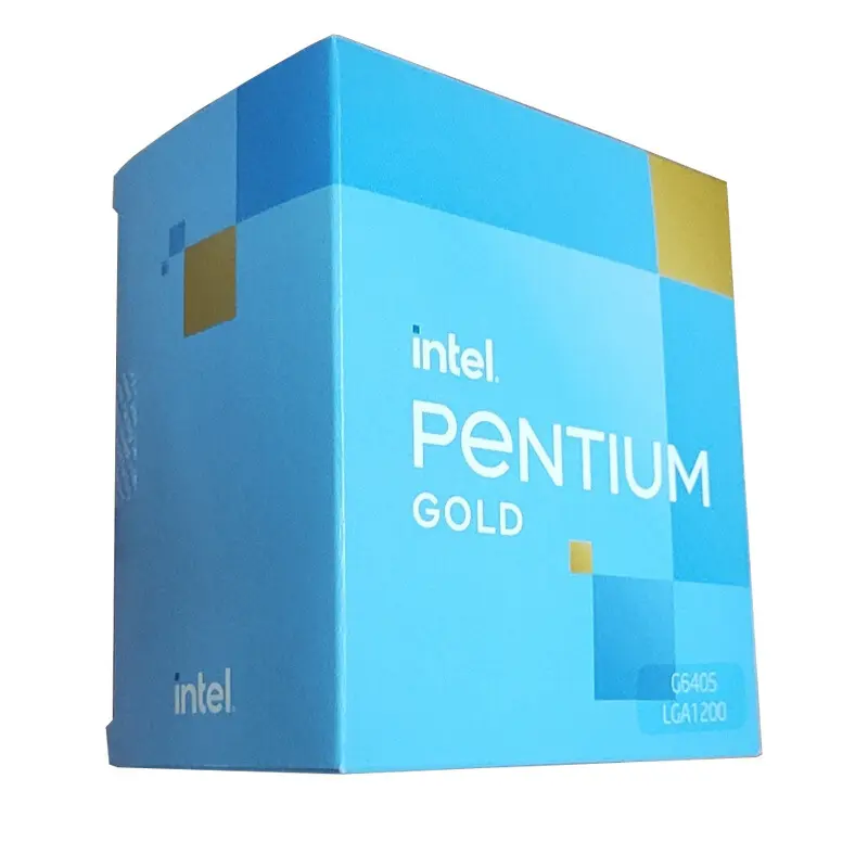 Yepyeni Pentium G6405 LGA1200 Cpu işlemci 4m 58w Lga 1200 G6405 CPU işlemci