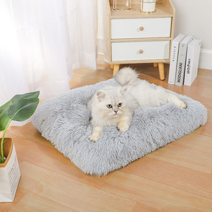 Vier Jahreszeiten Winter verdickt warmes Plüsch Hunde bett Atmungsaktive Katze Hundehütte Matte PP Tier Haustier liefert festes Tuch Bequem - Product Image 4