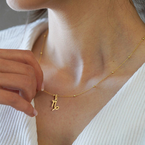 MECYLIFE Joyería Simple <span class=keywords><strong>Aries</strong></span> Horóscopo Símbolo Colgante Collar Bijoux Acier Inoxydable Encanto Collar del zodiaco de acero inoxidable - Product Image 2