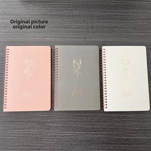 สมุดโน้ตแบบกำหนดเองราคาประหยัด ขนาดเล็ก ปกผ้า แบบสันห่วง ปฏิทินตั้งโต๊ะ วางแผนงาน จดบันทึก ไม่มีวันที่ รายสัปดาห์ แบบวางบนโต๊ะ ใช้กับ<span class=keywords><strong>คีย์บอร์ด</strong></span> - Product Image 4