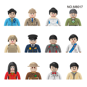 12 Pièces Figurines de Construction DIY pour Enfants Garçons Filles OEM ODM Personnages de Ville et de Carrière <span class=keywords><strong>Mini</strong></span> Figurines Jouets - Product Image 2