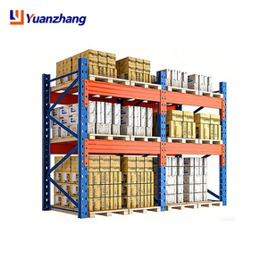 Étagères métalliques YZ, rayonnages de stockage robustes pour entrepôt, étagères en acier, rayonnages métalliques, étagères ouvertes réglables, rayonnages industriels - Product Image 1