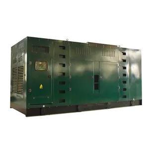 Generadores de energía silenciosos diésel comercial de 1000kva 800kw de tipo cerrado hechos en fábrica profesional a la venta