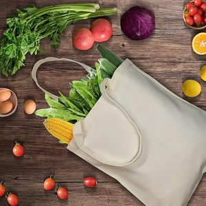 Bolsas de Tela de Algodón Ligeras, Pequeñas y Reutilizables para Compras, Ideales para Publicidad, Promoción, Regalos y Actividades - Product Image 2