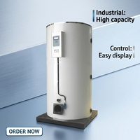 Chaudière à eau chaude automatique verticale basse pression en acier inoxydable pour presse à chaud multiplex et presse à bois