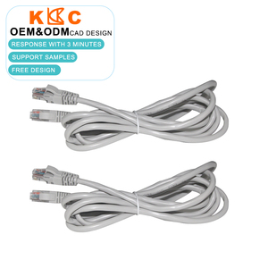 <span class=keywords><strong>สาย</strong></span>แพทช์คอร์ด <span class=keywords><strong>Cat6</strong></span> Cat5e Rj45 Cat <span class=keywords><strong>5</strong></span> ความยาว 0.<span class=keywords><strong>5</strong></span>ม.-10ม. ขนาด 26awg สีเทา ยี่ห้อ De Red Al Cat5 Aico สำหรับเครือข่ายแลน UTP จากเซินเจิ้น - Product Image 1