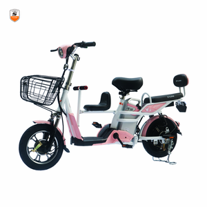 Nuevo adulto de 3 plazas 48V eléctrico de la batería de litio de bicicleta de Damas asiento de bebé con Pedal ayudar - Product Image 6