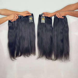 Proveedores de cabello virgen indio rizado sin procesar, extensiones de cabello humano indio rizado con cutícula alineada. - Product Image 1