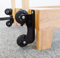 Reformer de Pilates professionnel portable en bois de chêne pliable, équipement de fitness pour le corps
