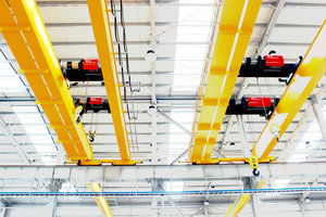 European Type 5ton 10ton 20ton <b>Wireless</b> <b>Control</b> Double Girder Overhead Crane for Workshop - Product Image 5