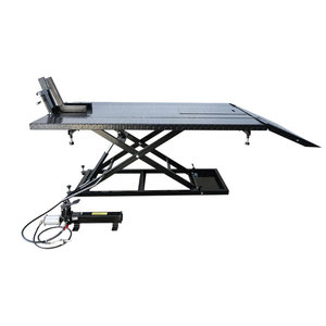 <span class=keywords><strong>Table</strong></span> élévatrice pneumatique pour <span class=keywords><strong>moto</strong></span> Osate Heavy Duty 1500LBS avec panneau latéral 185-810mm pour la réparation <span class=keywords><strong>de</strong></span> motos - Product Image 2