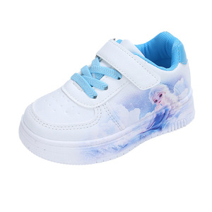 2025 filles polyvalent dessin animé sport baskets blanc respirant décontracté étudiant chaussures à la mode pour printemps automne nouveau enfants Sport - Product Image 4