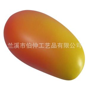 Juguete Blandito con Forma de Mango, de Rebote Lento, para Aliviar el Estrés, Plastilina Amarilla para Amasar, Artículo Promocional - Product Image 4