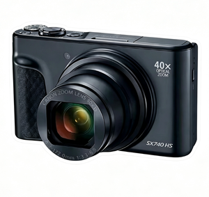 <span class=keywords><strong>Appareil</strong></span> <span class=keywords><strong>photo</strong></span> <span class=keywords><strong>compact</strong></span> de voyage haute définition SX740 HS <span class=keywords><strong>avec</strong></span> <span class=keywords><strong>zoom</strong></span> optique 41x-63x, écran 2"-3" et capteur CMOS - Product Image 1